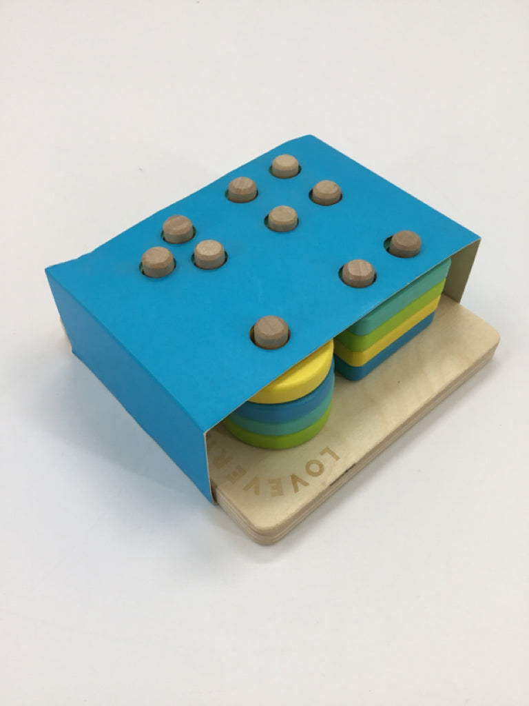 Lovevery Sort & Stack Peg Puzzle