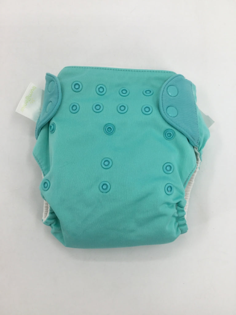 Bum Genius Child Size One Size Blue Solid Pocket Cloth Diaper
