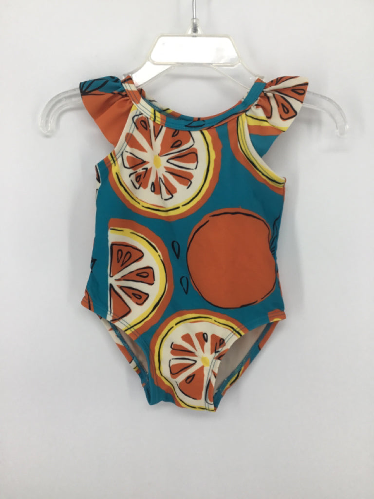 Tea Child Size 9-12 Months Teal Swimwear - girls