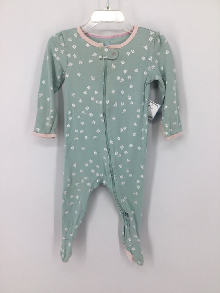 cloud island Child Size 6-9 Months Blue Sleepers
