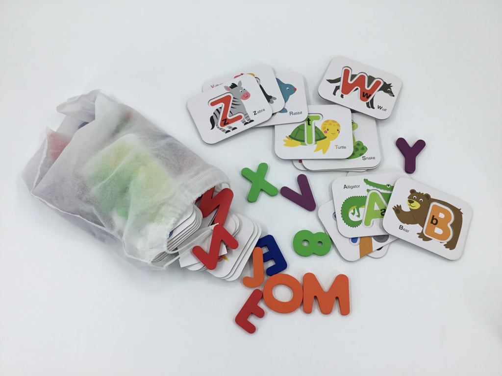 Coogam Numbers and Alphabets Flash Cards Set