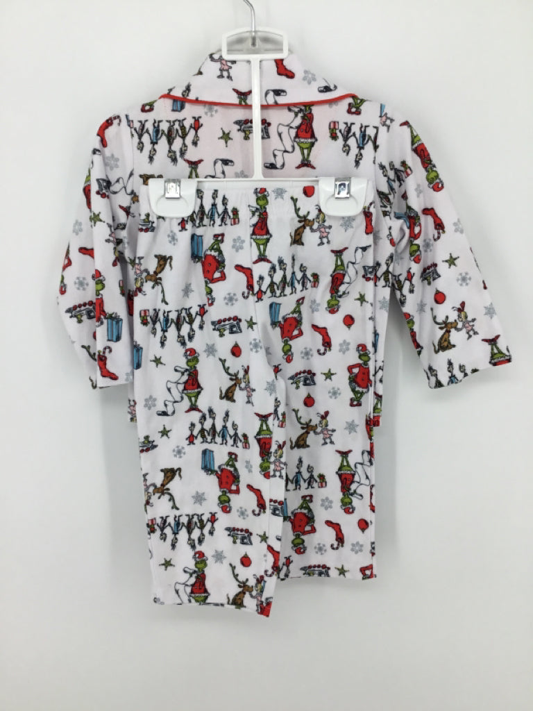 The Grinch Child Size 18 Months White Christmas Pajamas