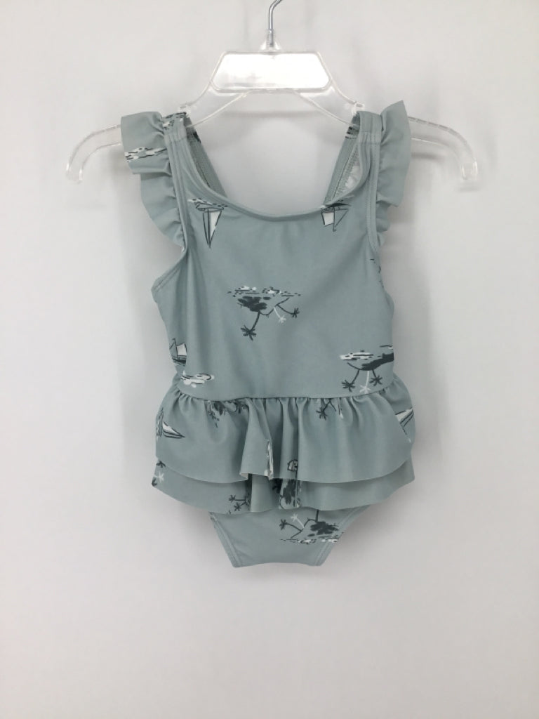 Carter's Child Size 9 Months Blue Swimwear - girls