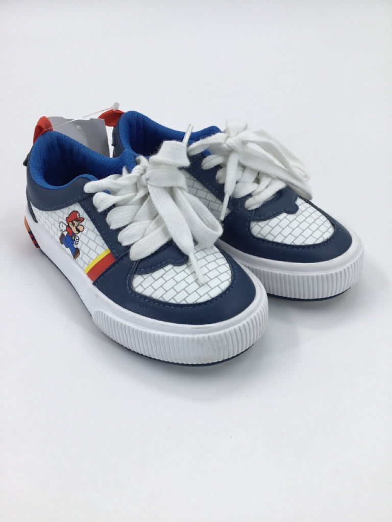 Super Mario Child Size 2 Blue Sneakers