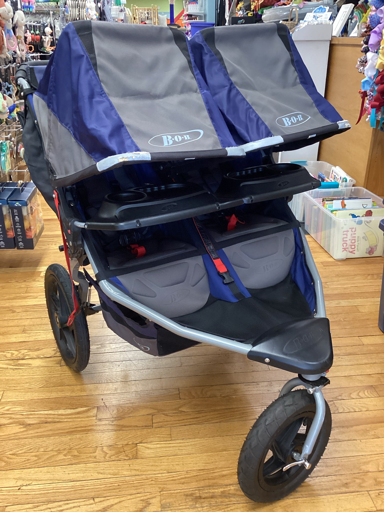 BOB Revolution SE Duallie Double Stroller - 2013