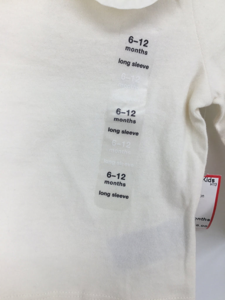 Baby Gap Child Size 6-12 Months Cream Shirt - girls