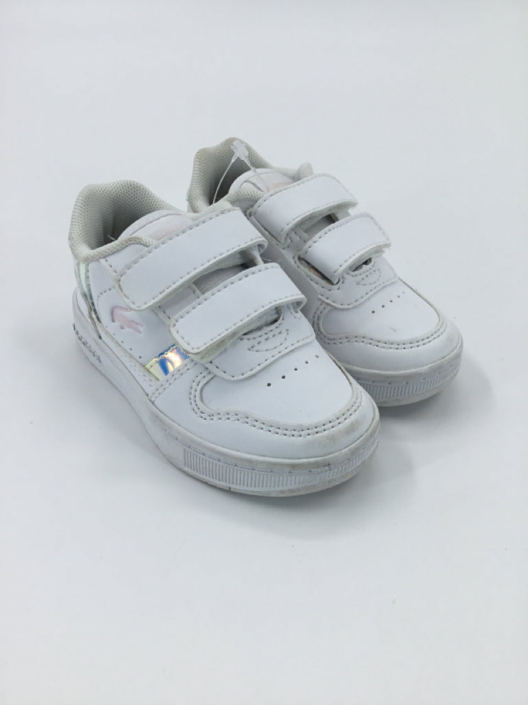 Lacoste Child Size 6 Toddler White Sneakers