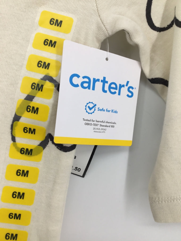 Carter's Child Size 6 Months Tan Onesie