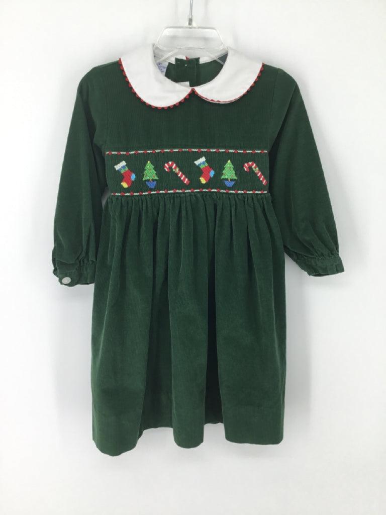 Anavini Child Size 3 Green Christmas