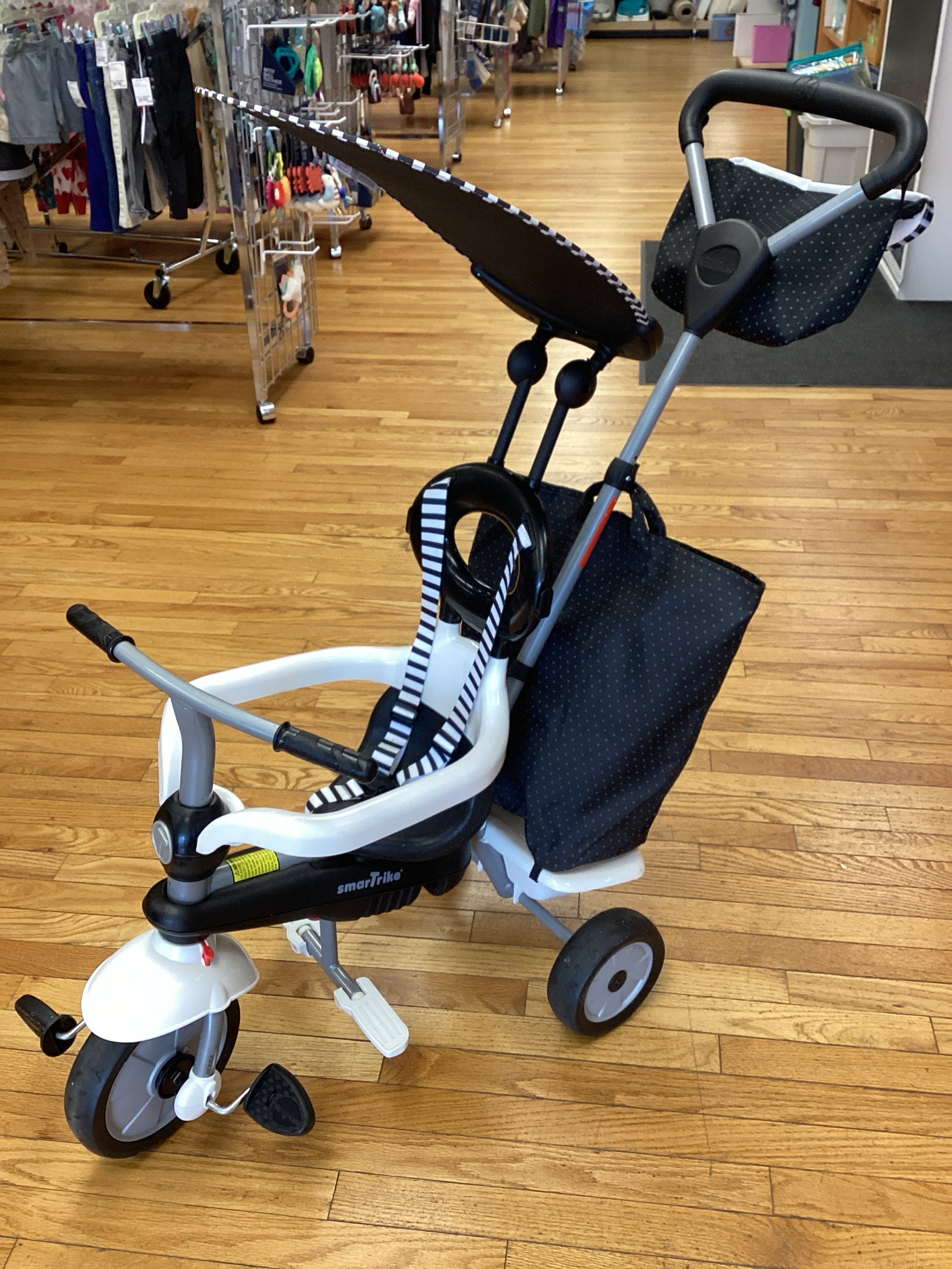 SmartTrike Vanilla Plus 4-in-1 Toddler Tricycle