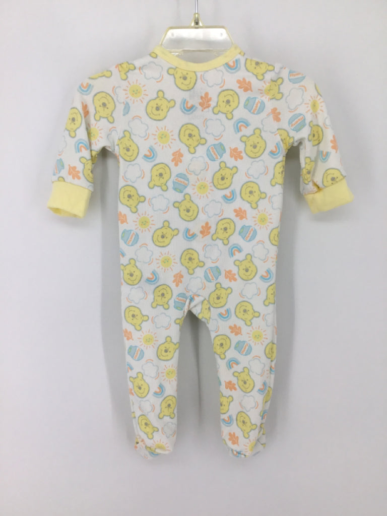Disney Child Size 3 Months Yellow Sleepers