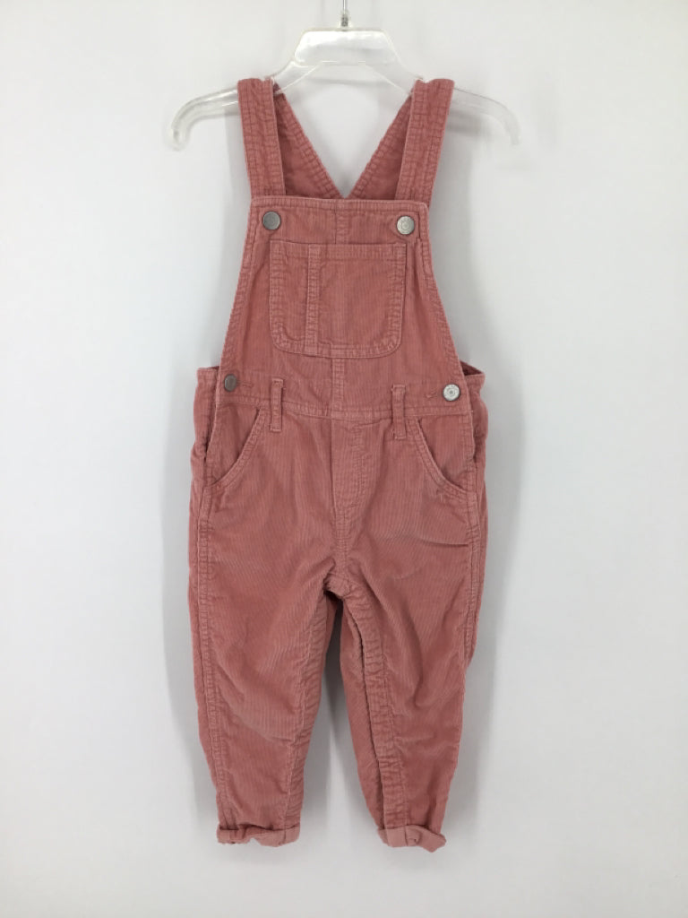 Old Navy Child Size 2 Pink Overalls - girls