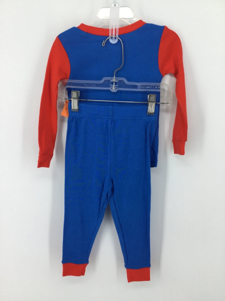 Marvel Child Size 2 Red Character Pajamas - boys