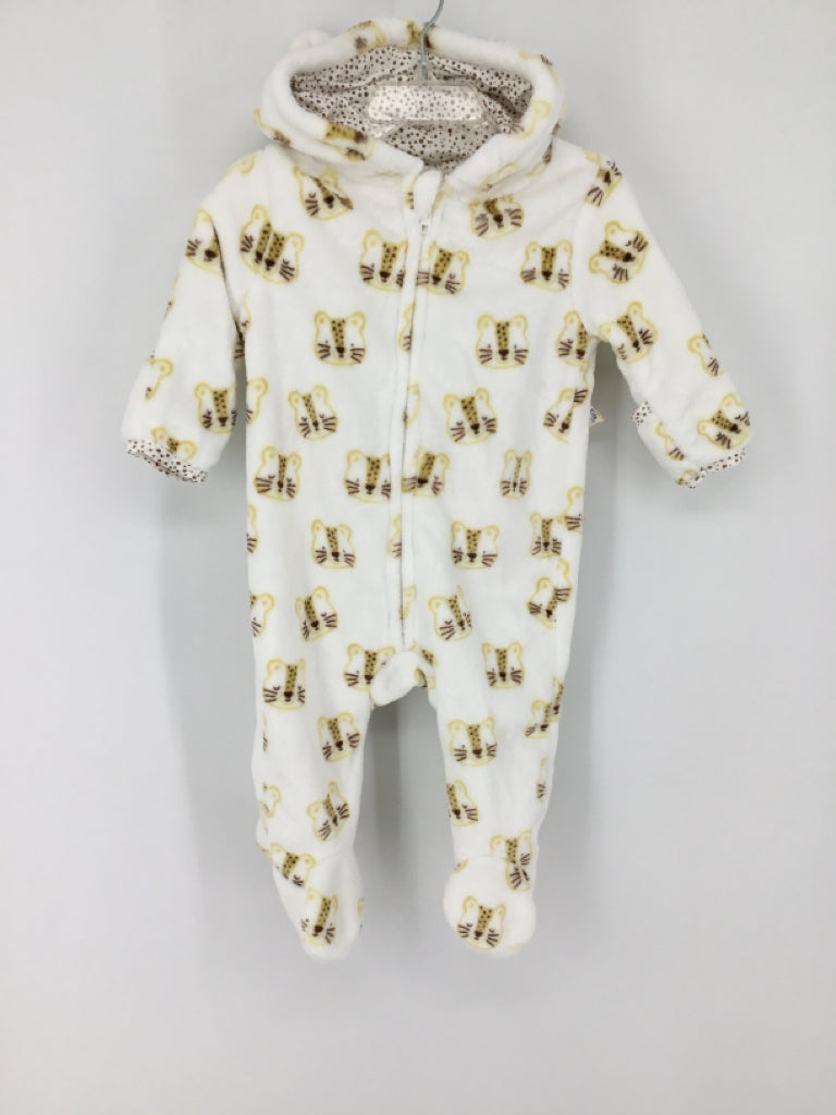 Mick Mack Child Size 3-6 Months White Print Outerwear - boys