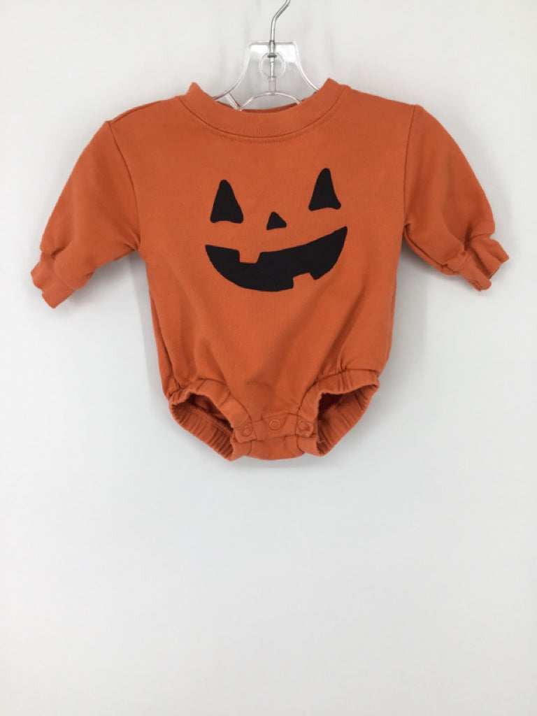 Child of Mine Child Size Newborn Orange Halloween Outfit