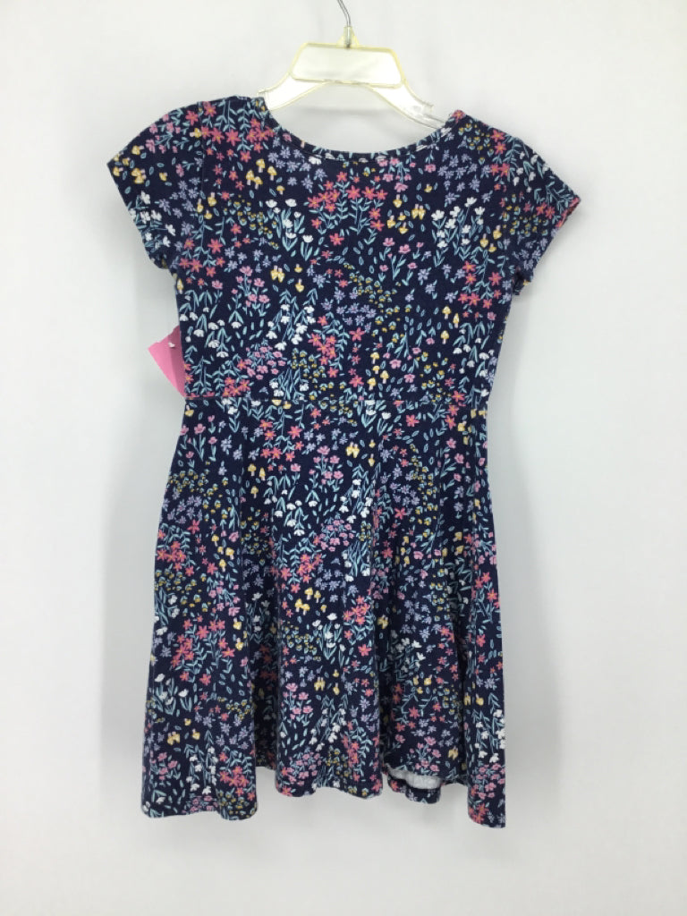 jumping beans Child Size 4 Navy Dress - girls