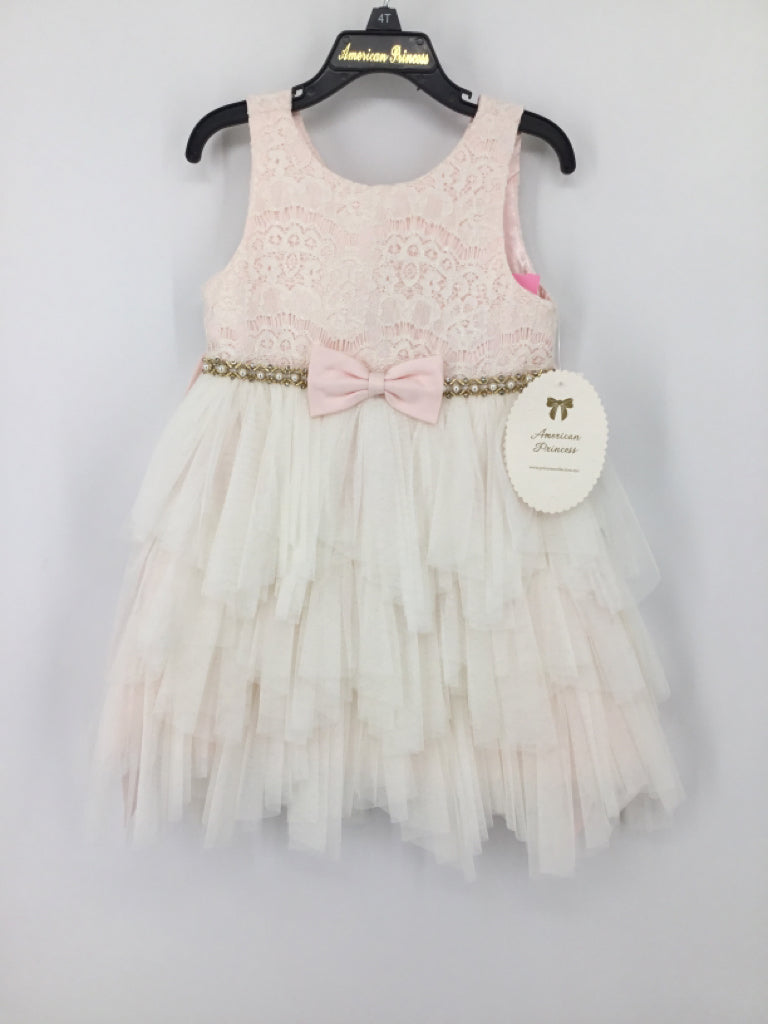 American Princess Child Size 4 Pink Dress - girls