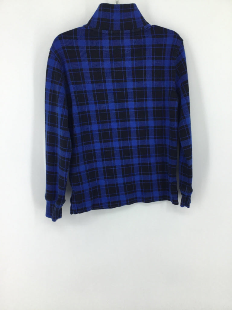 Ralph Lauren Child Size 5 Blue Plaid Shirt - boys