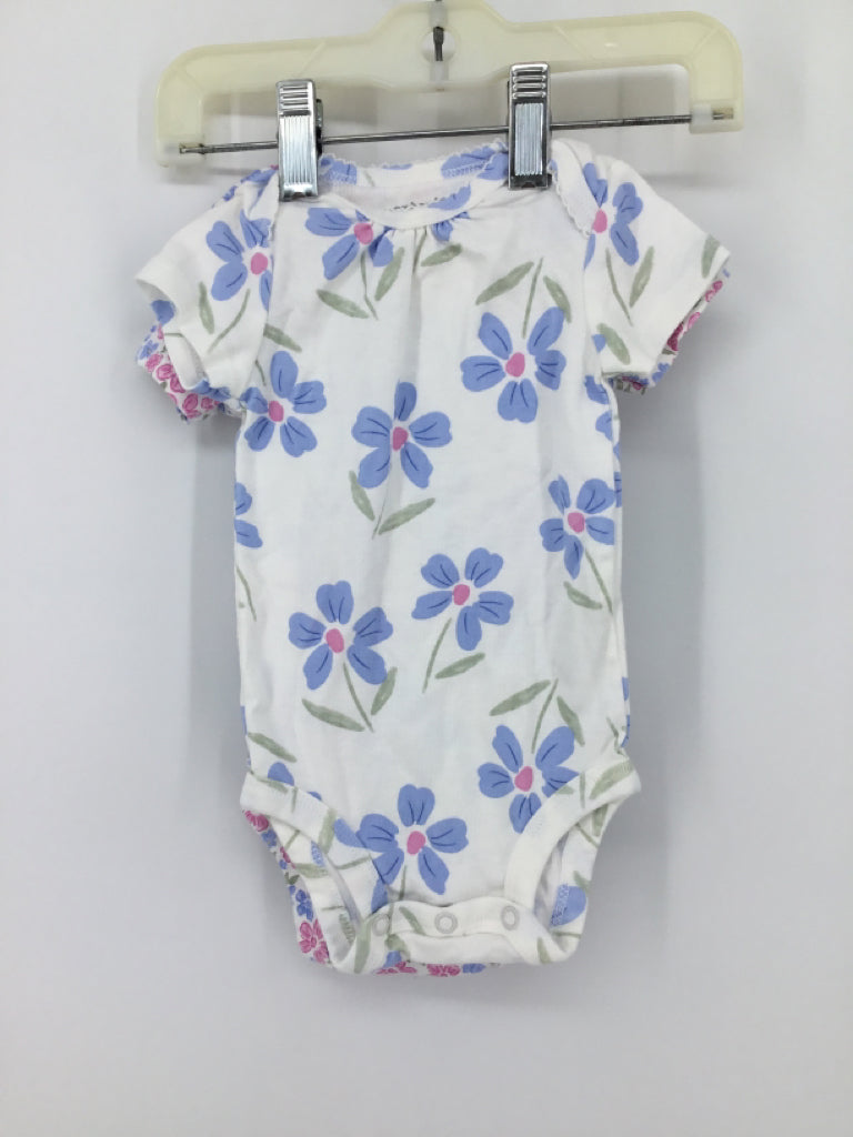 Just One You Made by Carters Child Size 3 Months Blue Onesie