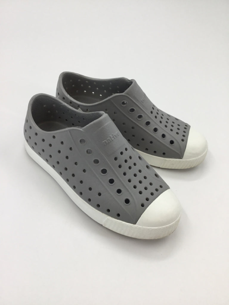 Native Child Size 13 Gray Sandals/Flip Flops