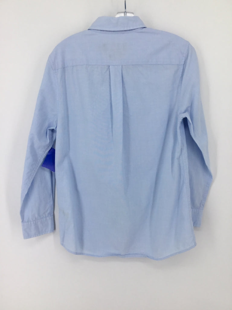 vineyard vines Child Size 8 Blue Solid Shirt - boys
