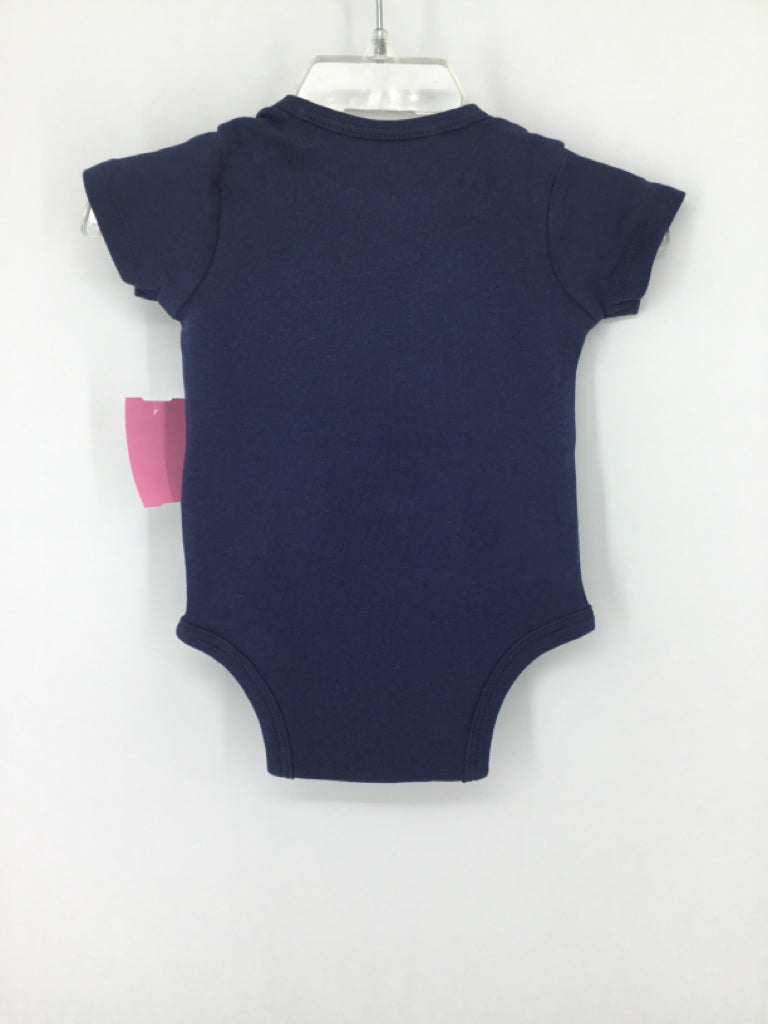 Genuine Merchandise Child Size 0-3 Months Navy Onesie