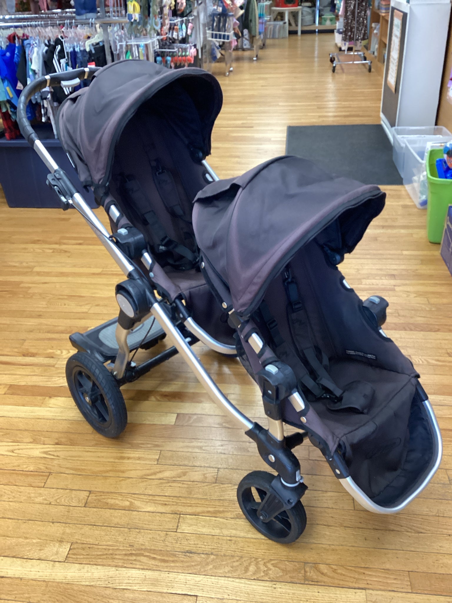 Baby Jogger City Select Double Stroller with Glider Board