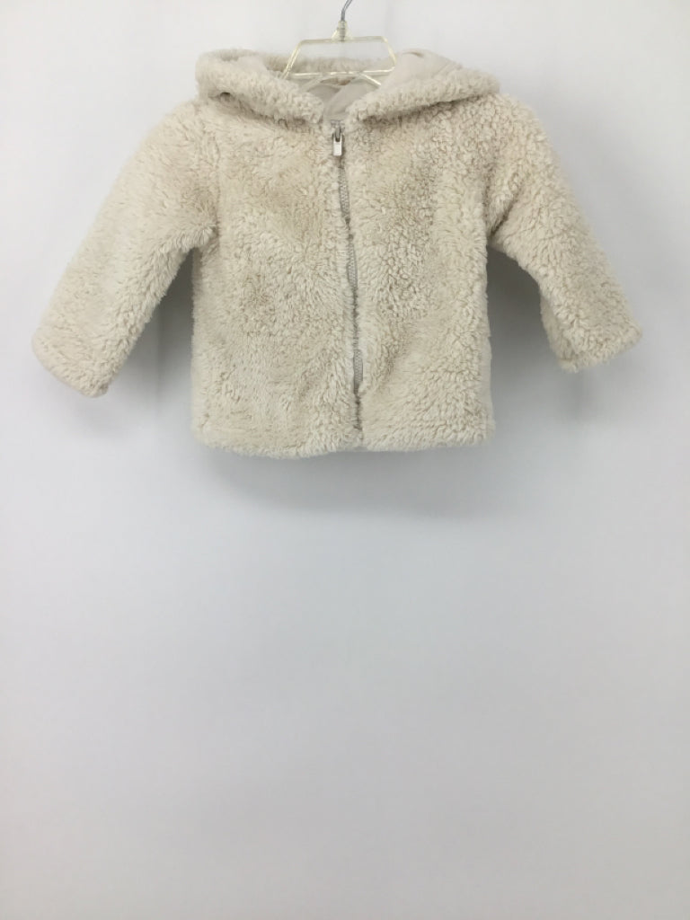 Just One You Made by Carters Child Size 6-9 Months Cream Hoodie - girls