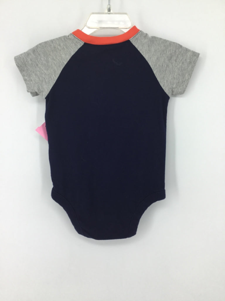 Baby Gap Child Size 6-12 Months Navy Onesie