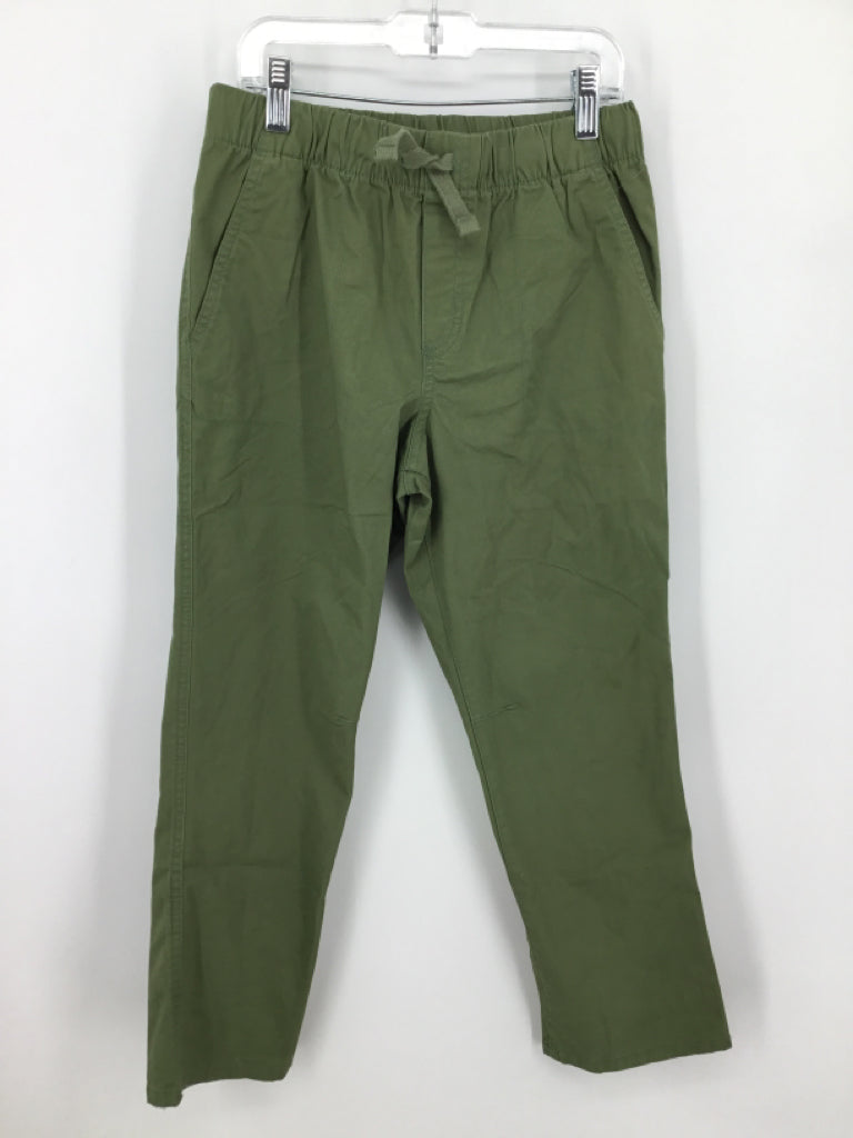 Cat & Jack Child Size 10 Green Solid Pants - boys