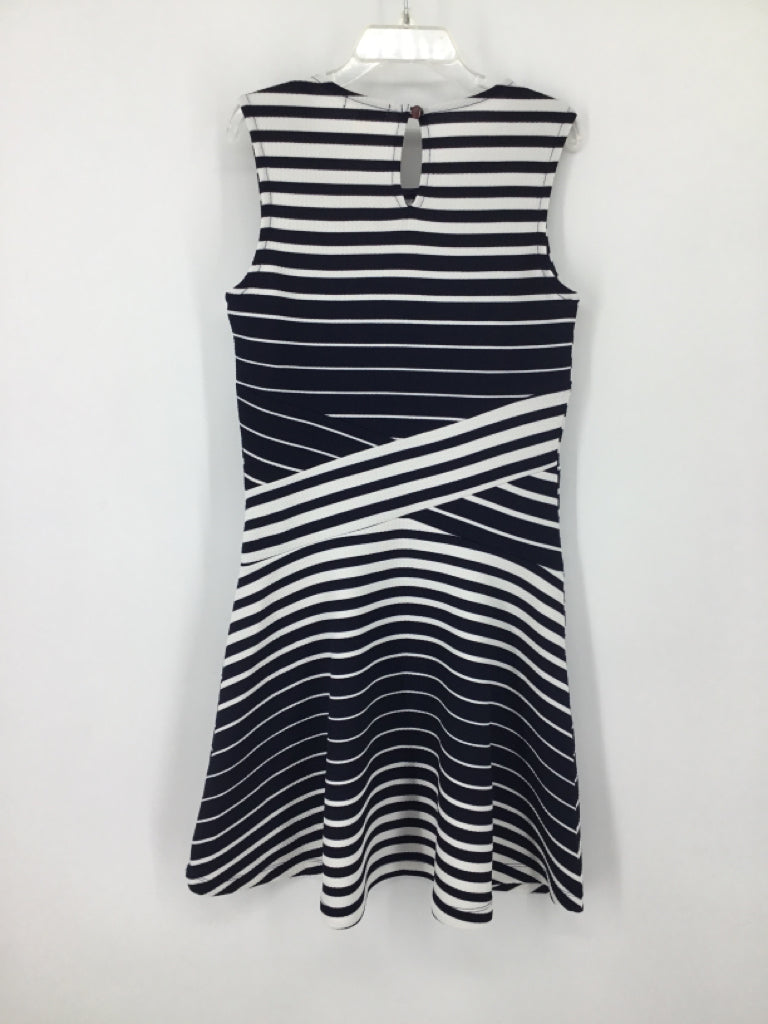 Monteau Child Size 7 Navy Dress - girls