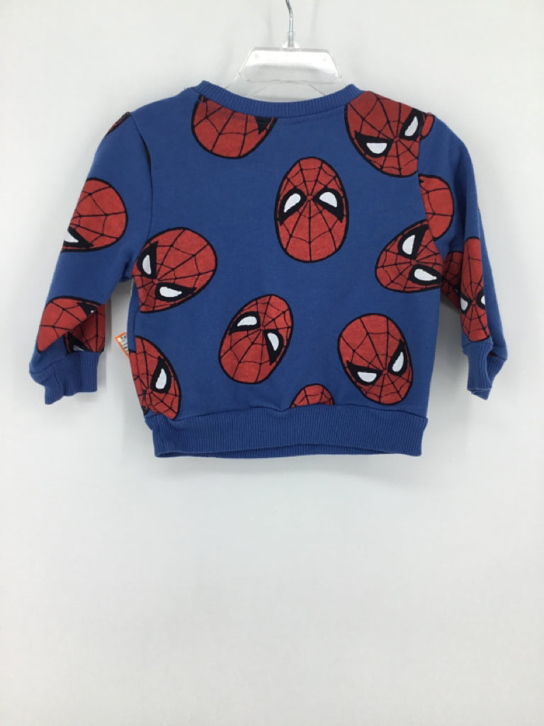 Marvel Child Size 18 Months Blue Character Sweatshirt - boys