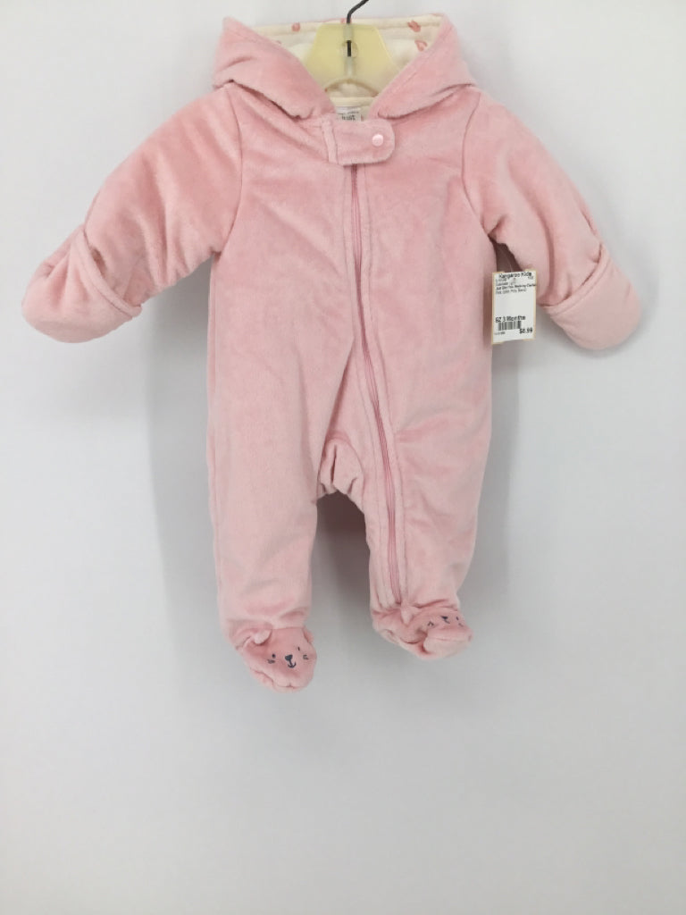 Just One You Made by Carters Child Size 3 Months Pink Outerwear - girls