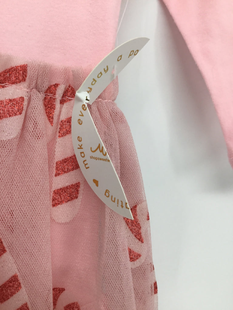 Sweet Wink Child Size 3-6 Months Pink Christmas Outfit