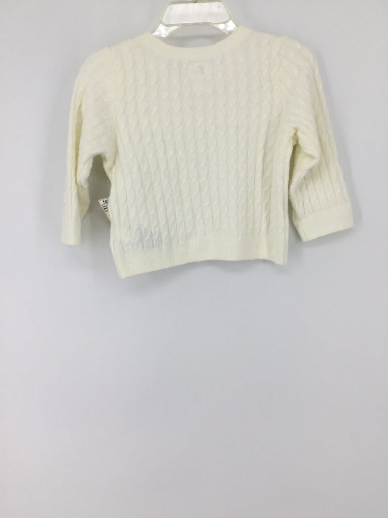Baby Gap Child Size 6-12 Months Cream Solid Sweater - boys