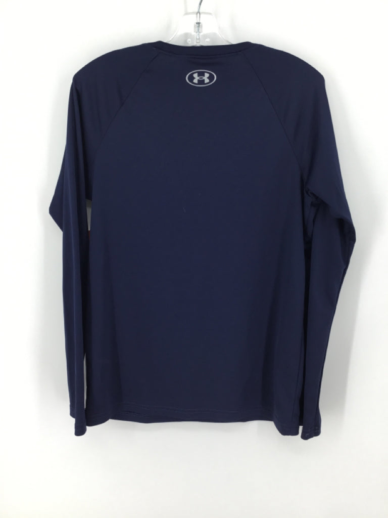 Under Armour Child Size 10 Navy screen printed T-shirt - boys