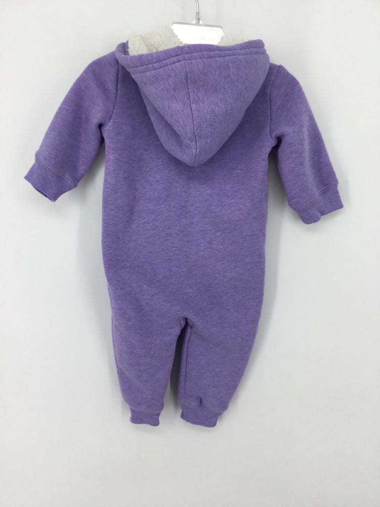 primary Child Size 3-6 Months Purple Outfit - girls