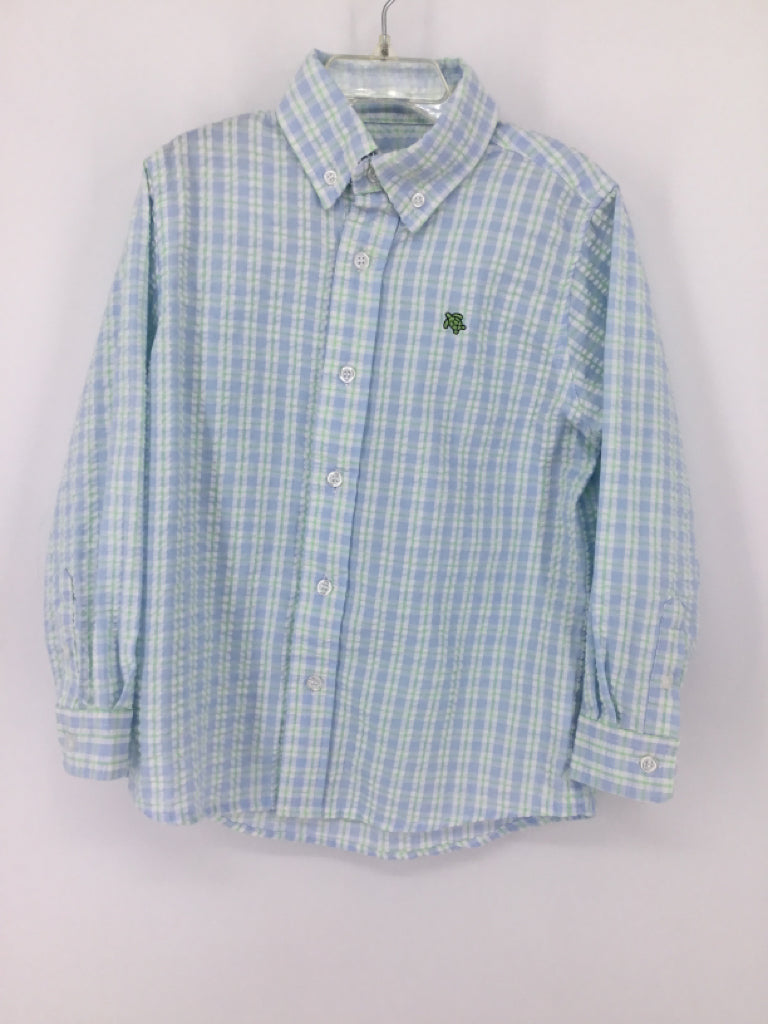 J. Bailey Child Size 5 Blue Sequins Shirt - boys