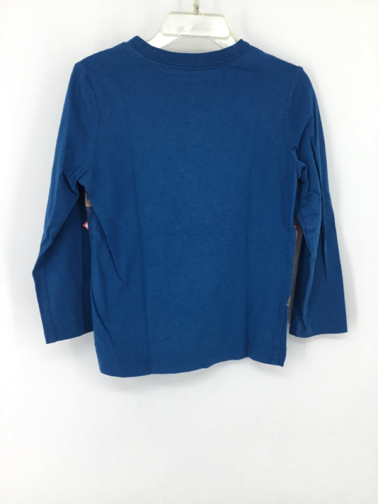 Carter's Child Size 3 Blue screen printed T-shirt - boys