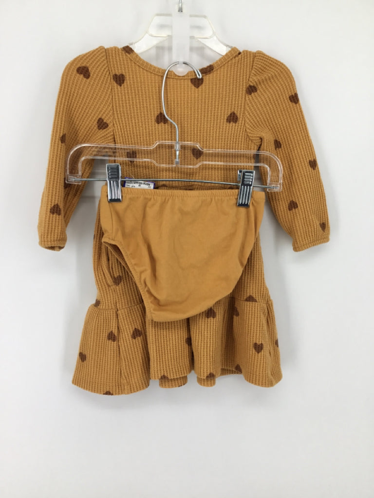 Cat & Jack Child Size 12 Months Yellow Dress - girls