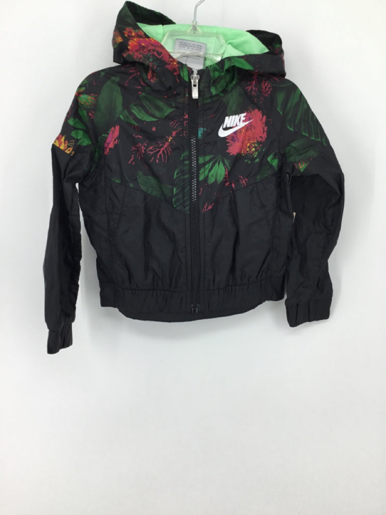 Nike Child Size 3 Black Jacket - girls