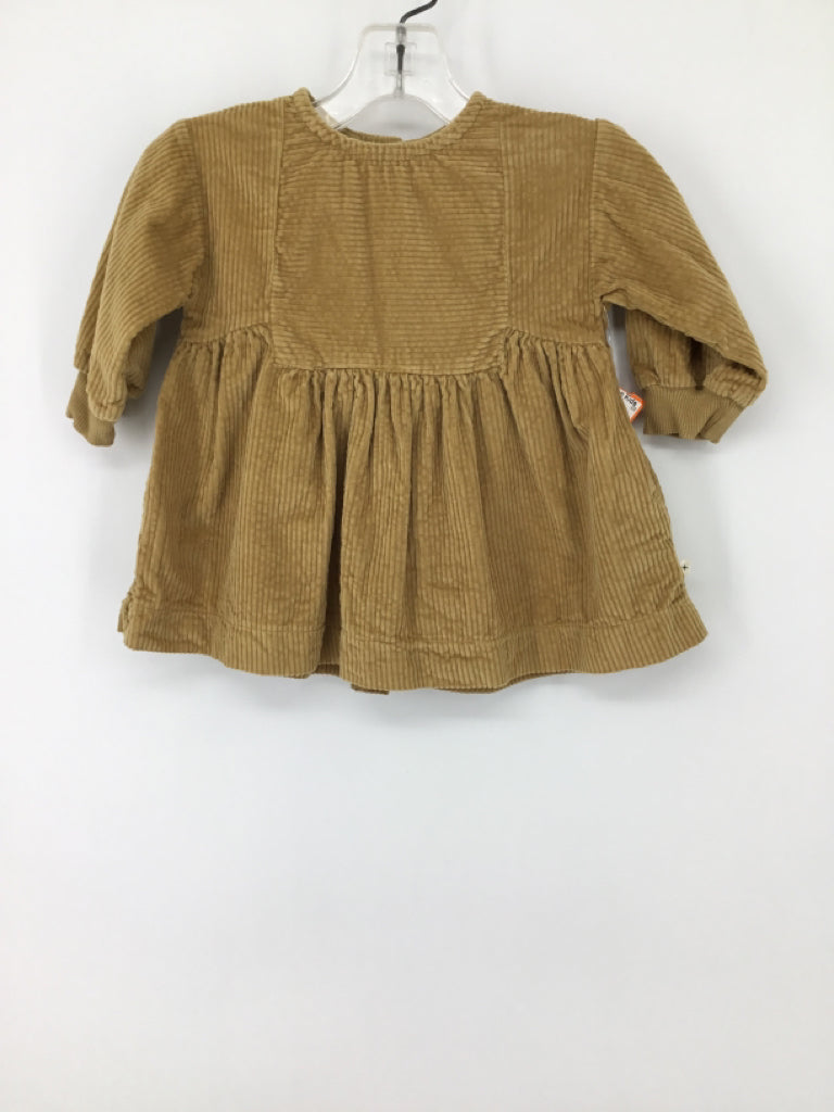1+ In the Family Child Size 3 Months Tan Dress - girls
