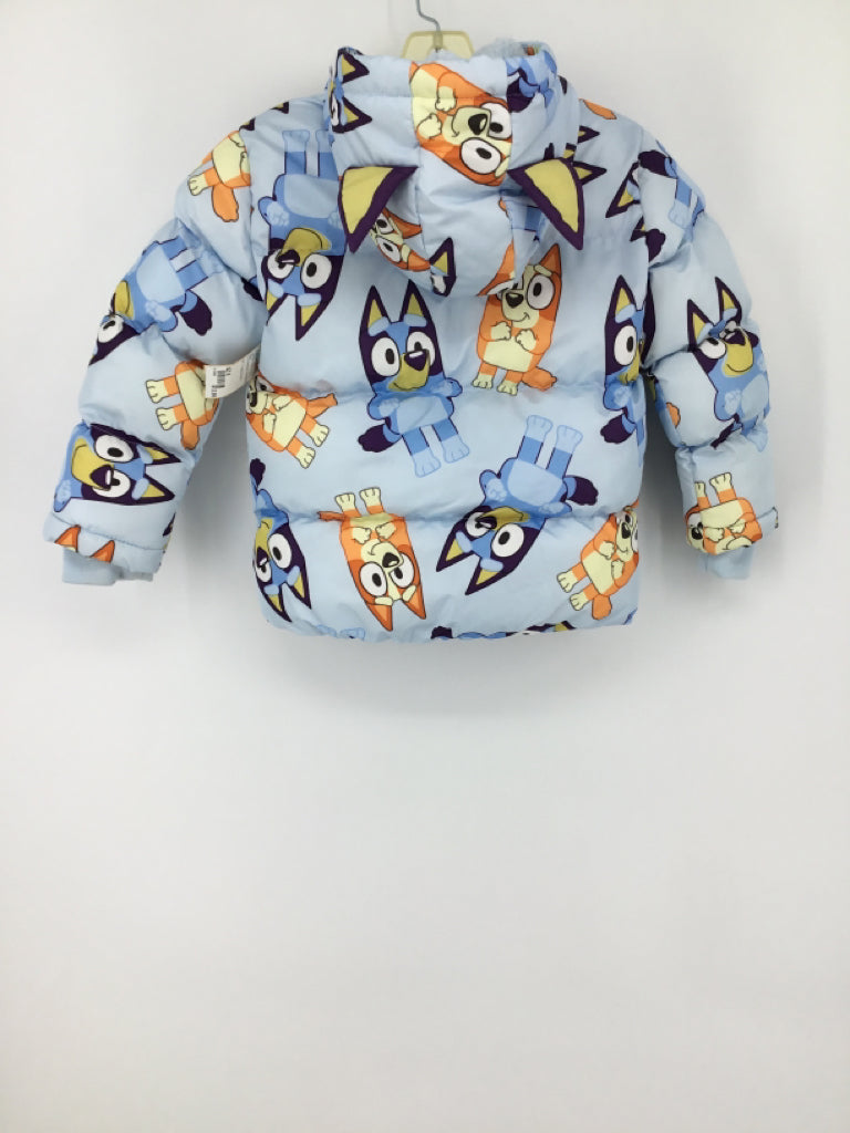 Bluey Child Size 6 Blue Character Outerwear - boys