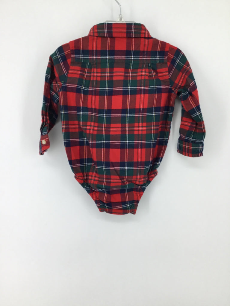vineyard vines Child Size 6-12 Months Red Onesie