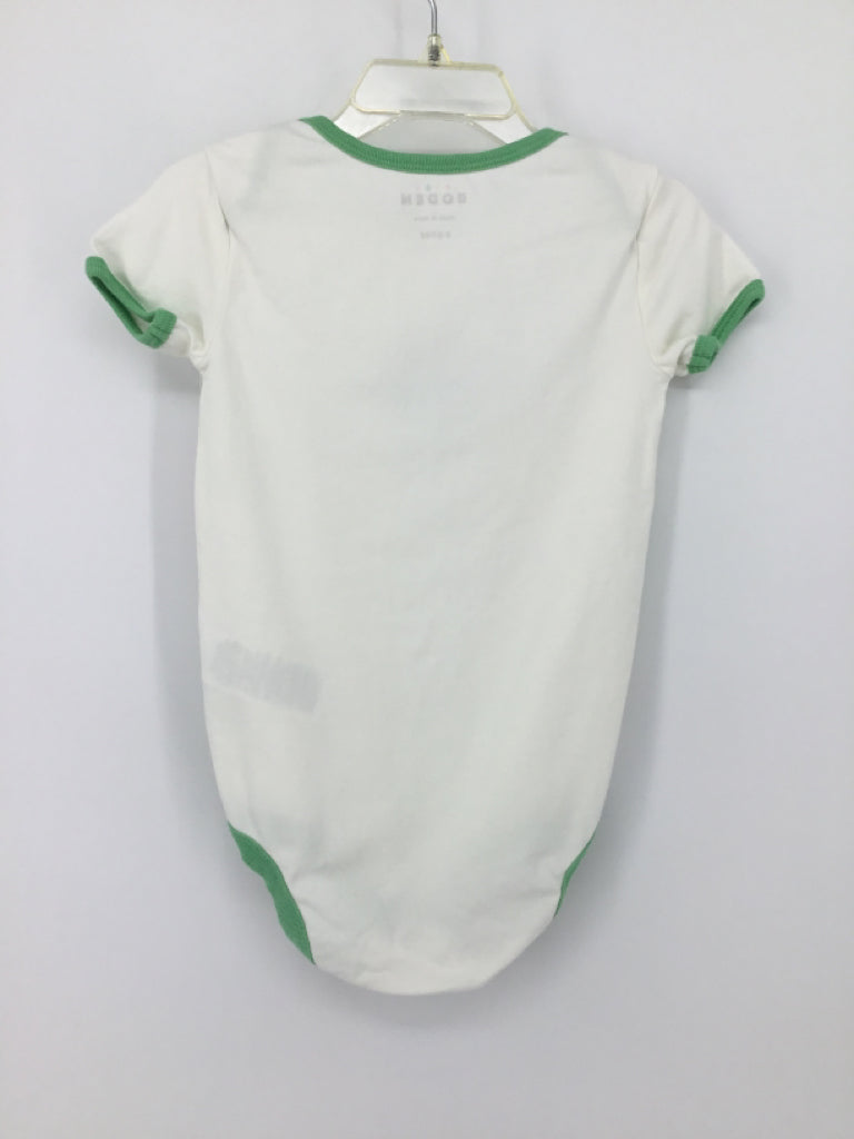 Baby Boden Child Size 2 White Onesie
