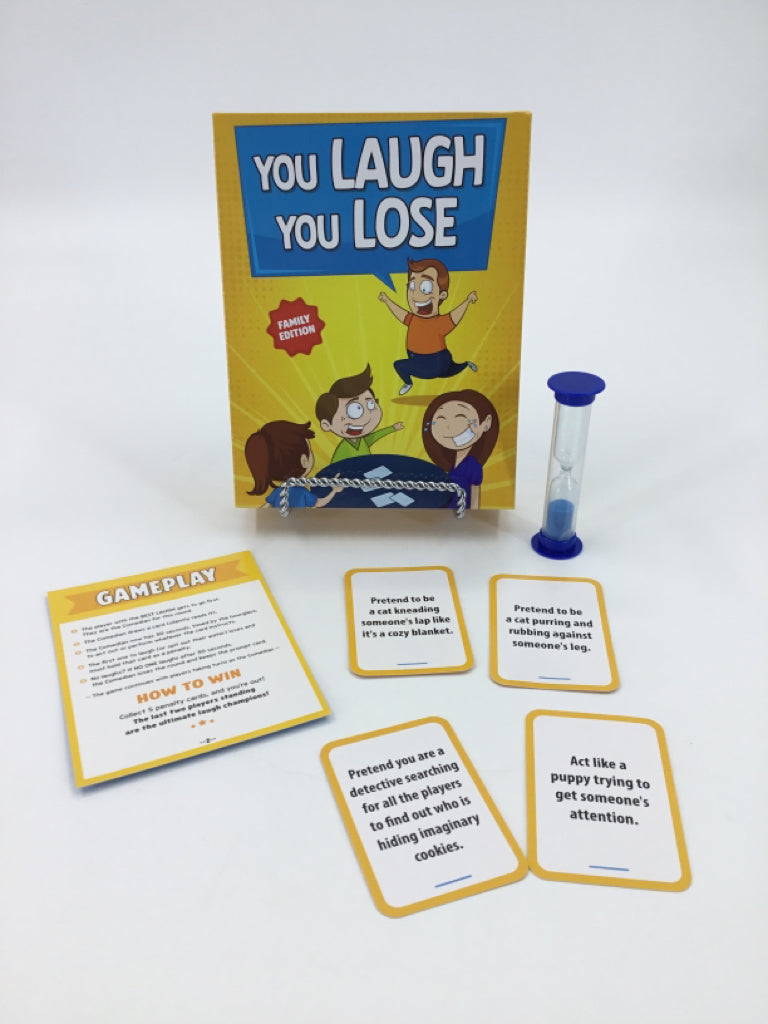 You Laugh, You Lose Card Game