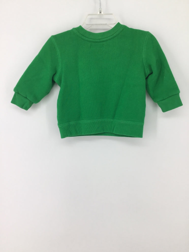 Ralph Lauren Child Size 9 Months Green Solid Sweatshirt - boys