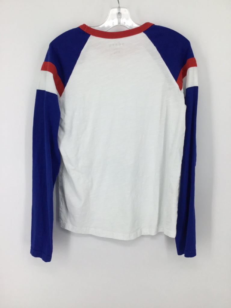 Mini Boden Child Size 12 Blue Solid T-shirt - boys