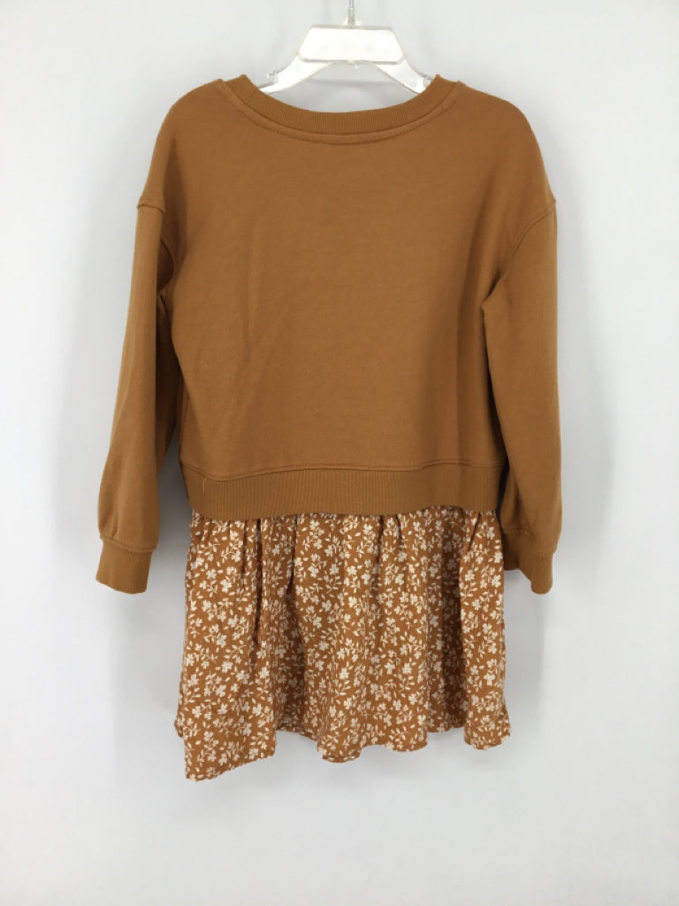 Cat & Jack Child Size 5 Mustard Dress - girls