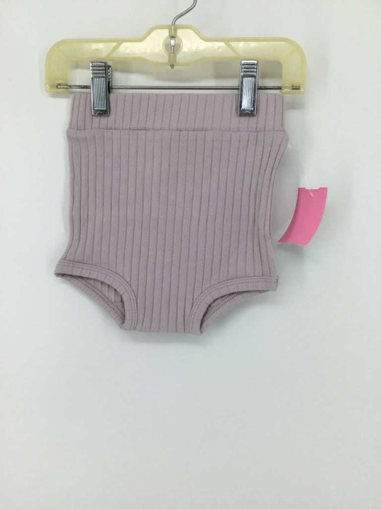 Kate Quinn Organics Child Size 6-12 Months Purple Bloomers - girls